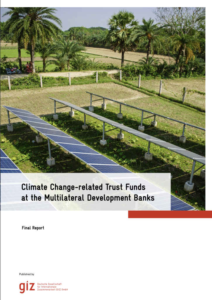 Climate change trust funds at multilateral development banks