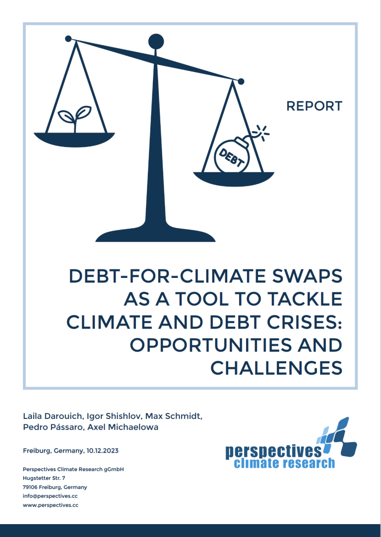 Debt-for-Climate swaps as a tool to tackle climate and debt crises: opportunities and challenges