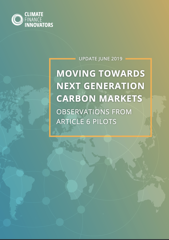 Update June 2019: Moving Towards Next Generation Carbon Markets