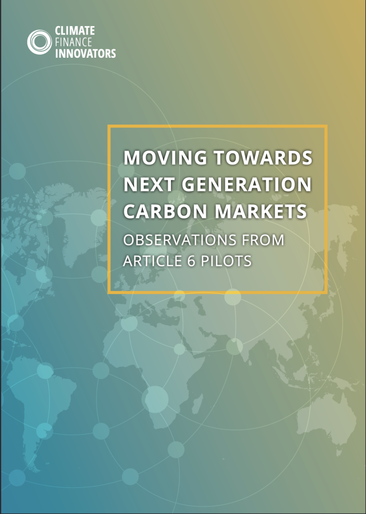 Moving Towards Next Generation Carbon Markets