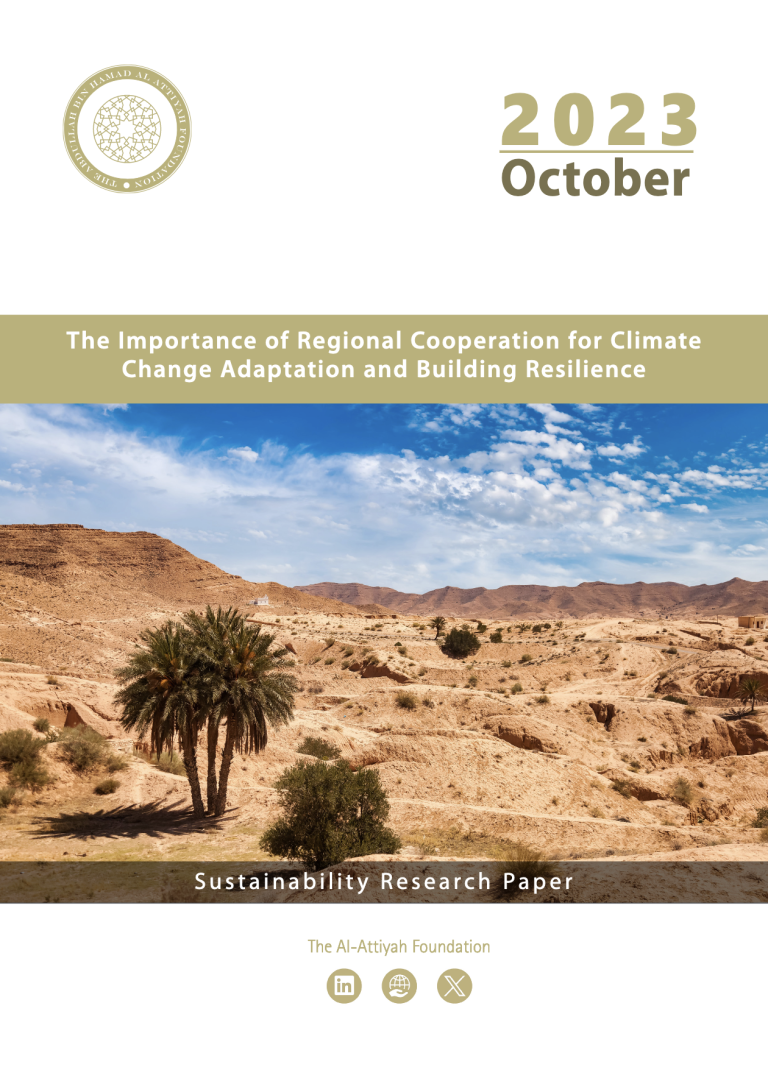 The Importance of Regional Cooperation for Climate Change Adaptation and Building Resilience