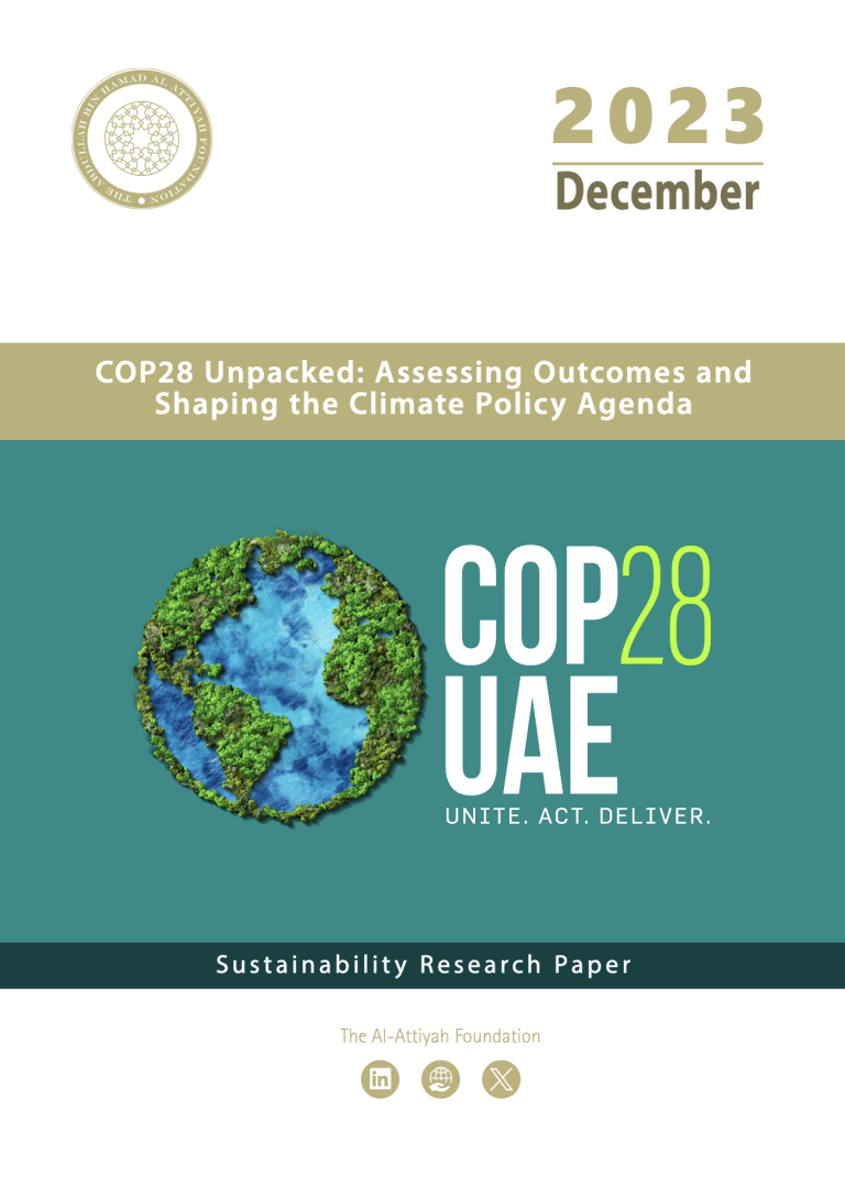 COP28 Unpacked: Assessing Outcomes and Shaping the Climate Policy Agenda