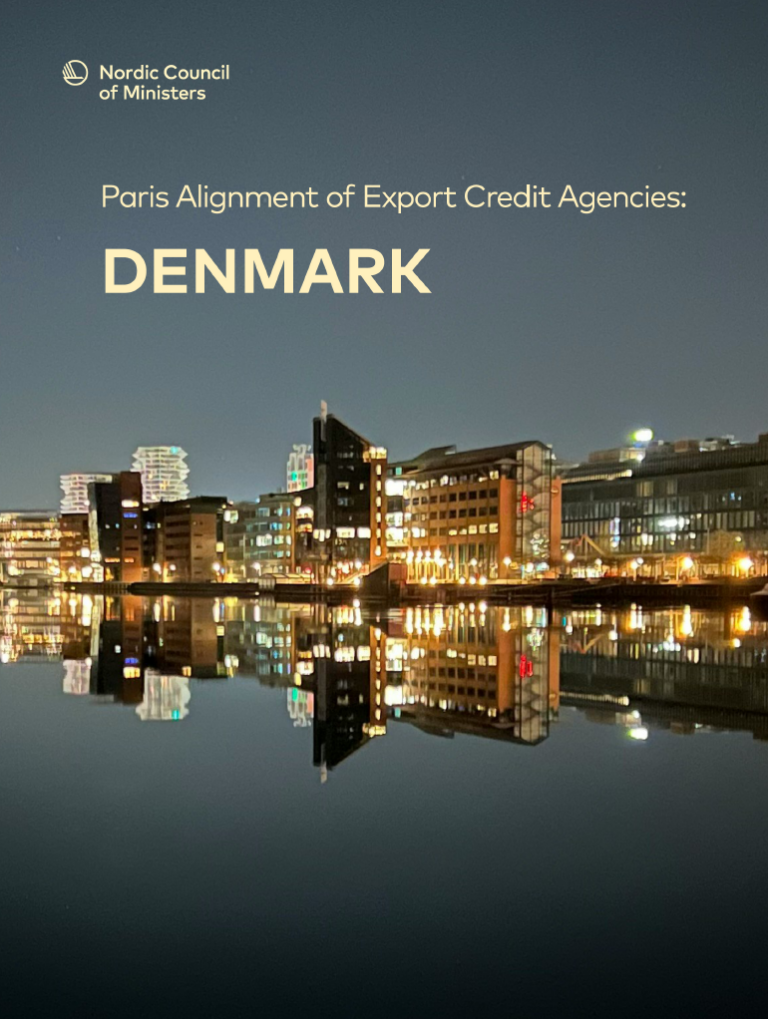 Paris Alignment of Export Credit Agencies: Denmark